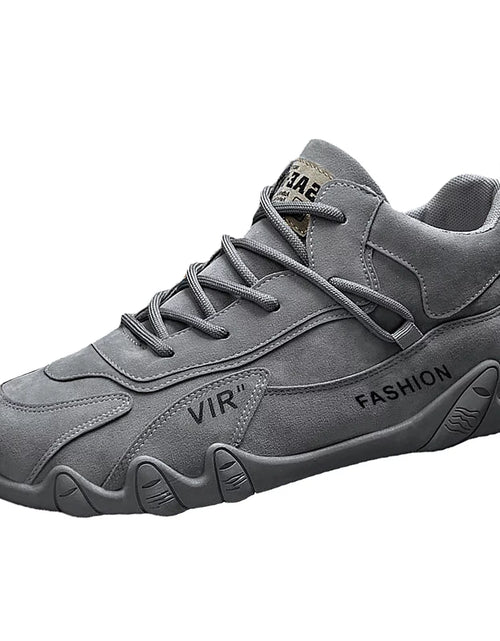 Load image into Gallery viewer, Canvas Shoes for Men Shoes Men Lace up Extra Wide Dress Shoes for Men Sports Shoes for Men Popular Labor Work Shoes Wear High Top Board Shoes Casual Leisure Shoes Mens Leather Casual Shoes Siz
