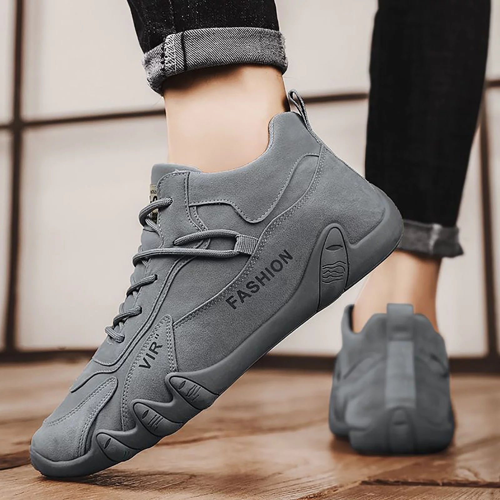 Canvas Shoes for Men Shoes Men Lace up Extra Wide Dress Shoes for Men Sports Shoes for Men Popular Labor Work Shoes Wear High Top Board Shoes Casual Leisure Shoes Mens Leather Casual Shoes Siz