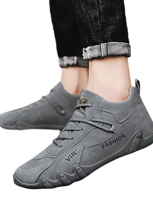Load image into Gallery viewer, Canvas Shoes for Men Shoes Men Lace up Extra Wide Dress Shoes for Men Sports Shoes for Men Popular Labor Work Shoes Wear High Top Board Shoes Casual Leisure Shoes Mens Leather Casual Shoes Siz
