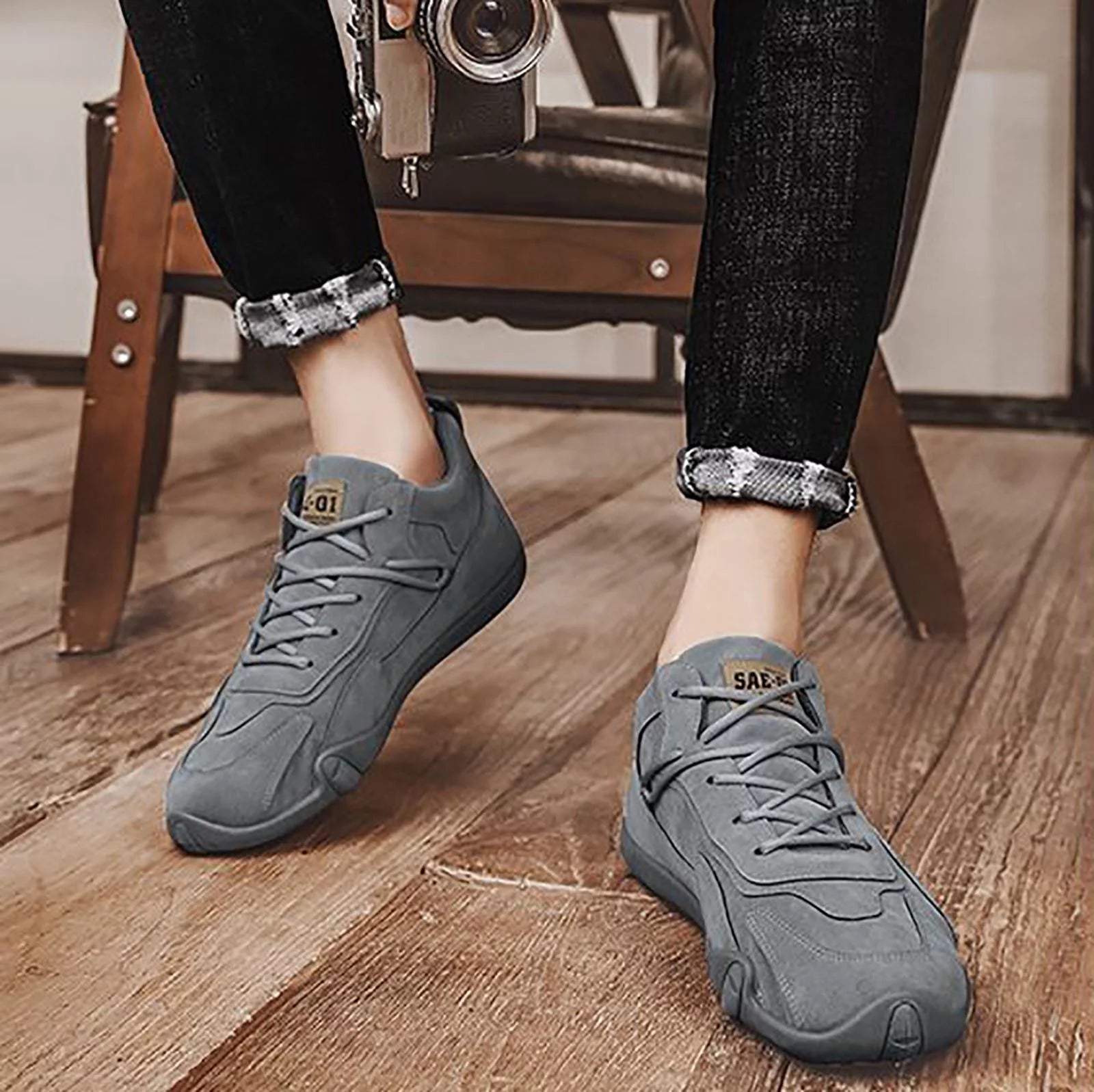 Canvas Shoes for Men Shoes Men Lace up Extra Wide Dress Shoes for Men Sports Shoes for Men Popular Labor Work Shoes Wear High Top Board Shoes Casual Leisure Shoes Mens Leather Casual Shoes Siz